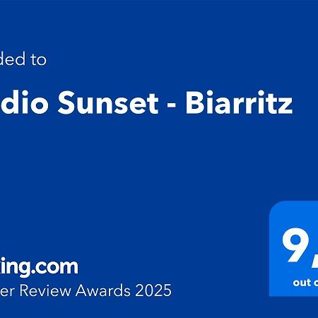 Studio Sunset - Biarritz Buitenkant foto